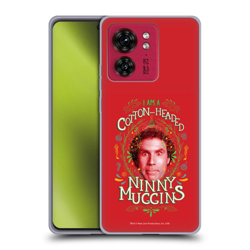 Elf Movie Graphics 2 Ninny Muggins Soft Gel Case for Motorola Moto Edge 40