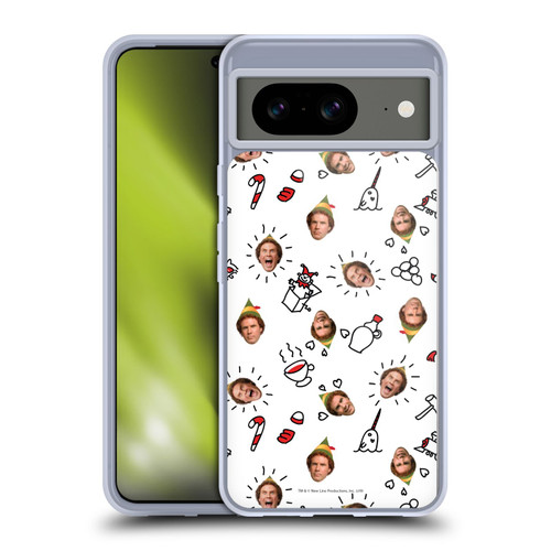 Elf Movie Graphics 2 Buddy Face Pattern Soft Gel Case for Google Pixel 8