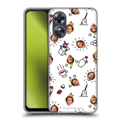 Elf Movie Graphics 2 Buddy Face Pattern Soft Gel Case for OPPO A17