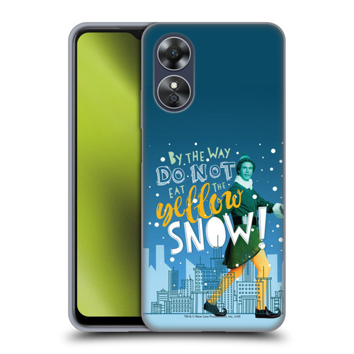 Elf Movie Graphics 2 Yellow Snow Soft Gel Case for OPPO A17