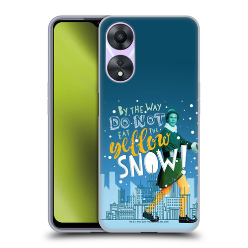 Elf Movie Graphics 2 Yellow Snow Soft Gel Case for OPPO A78 5G