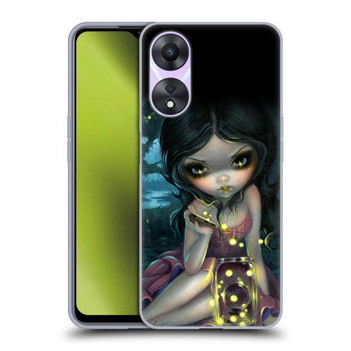 Strangeling Art Fireflies in Summer Soft Gel Case for OPPO A78 4G