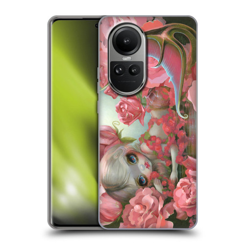 Strangeling Mermaid Roses Soft Gel Case for OPPO Reno10 5G / Reno10 Pro 5G