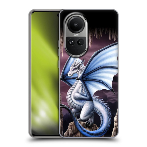 Sarah Richter Fantasy Creatures Blue Dragon Soft Gel Case for OPPO Reno10 5G / Reno10 Pro 5G