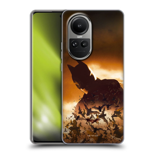 Batman Begins Graphics Poster Soft Gel Case for OPPO Reno10 5G / Reno10 Pro 5G