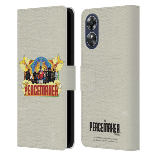 Peacemaker: Television Series Graphics Group Leather Book Wallet Case Cover For OPPO A17