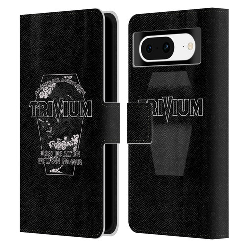 Trivium Graphics No Gods Leather Book Wallet Case Cover For Google Pixel 8