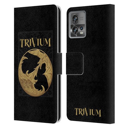 Trivium Graphics The Phalanx Leather Book Wallet Case Cover For Motorola Moto Edge 30 Fusion