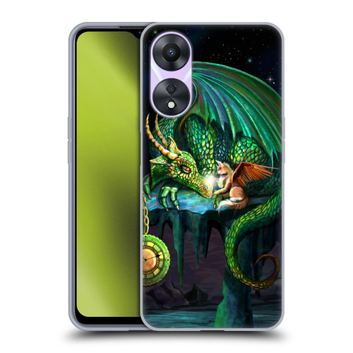 Rose Khan Dragons Green Time Soft Gel Case for OPPO A78 4G