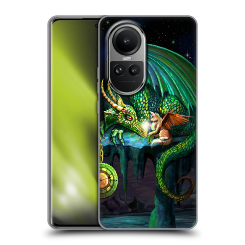 Rose Khan Dragons Green Time Soft Gel Case for OPPO Reno10 5G / Reno10 Pro 5G