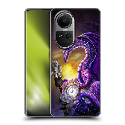 Rose Khan Dragons Purple Time Soft Gel Case for OPPO Reno10 5G / Reno10 Pro 5G
