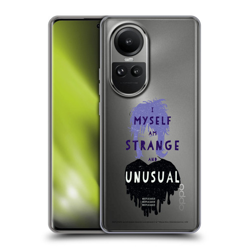 Beetlejuice Graphics Lydia Quote Soft Gel Case for OPPO Reno10 5G / Reno10 Pro 5G