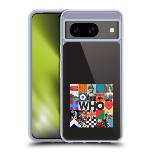 The Who 2019 Album Square Collage Soft Gel Case for Google Pixel 8