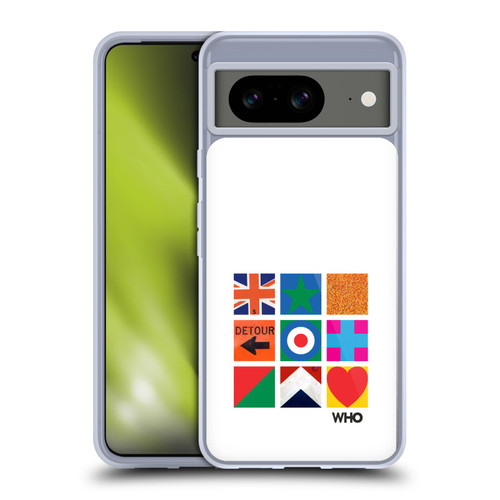 The Who 2019 Album Symbols Grid Soft Gel Case for Google Pixel 8