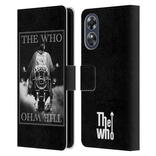 The Who Band Art Quadrophenia Album Leather Book Wallet Case Cover For OPPO A17