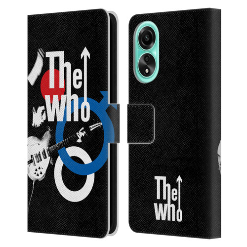 The Who Band Art Maximum R&B Leather Book Wallet Case Cover For OPPO A78 5G