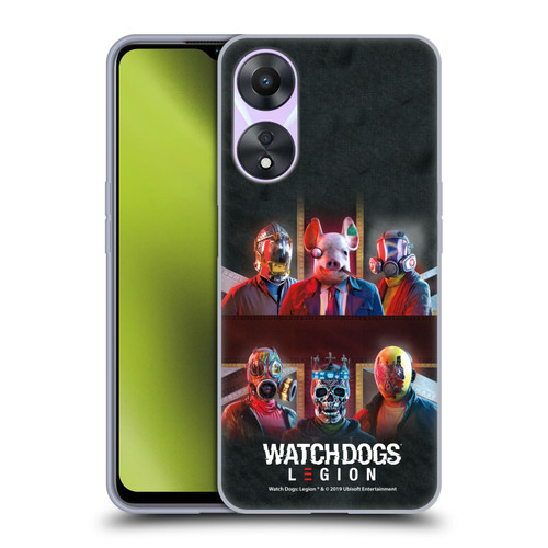 Watch Dogs Legion Artworks Flag Soft Gel Case for OPPO A78 4G
