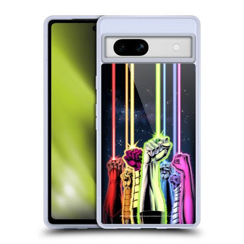 Green Lantern DC Comics Comic Book Covers Power Rings Soft Gel Case for Google Pixel 7a