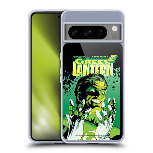 Green Lantern DC Comics Comic Book Covers Emerald Twilight Soft Gel Case for Google Pixel 8 Pro