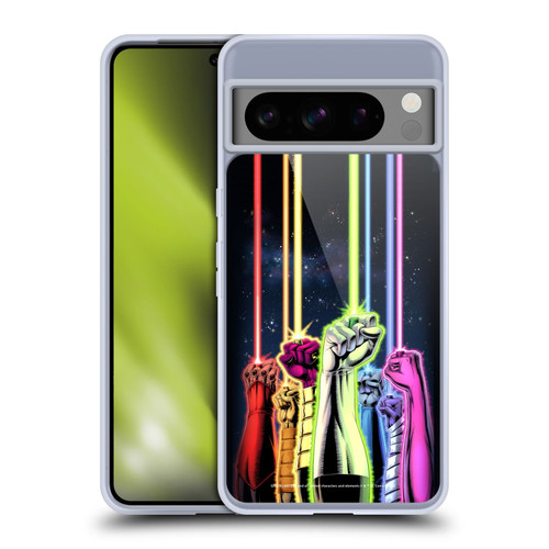 Green Lantern DC Comics Comic Book Covers Power Rings Soft Gel Case for Google Pixel 8 Pro