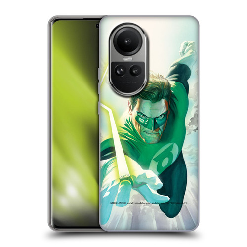 Green Lantern DC Comics Comic Book Covers Flight Soft Gel Case for OPPO Reno10 5G / Reno10 Pro 5G