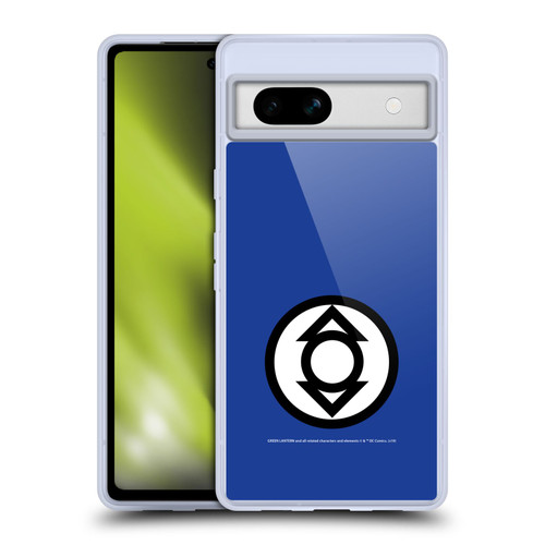 Green Lantern DC Comics Lantern Corps Indigo Soft Gel Case for Google Pixel 7a