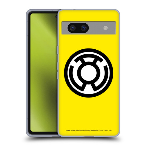 Green Lantern DC Comics Lantern Corps Sinestro Soft Gel Case for Google Pixel 7a
