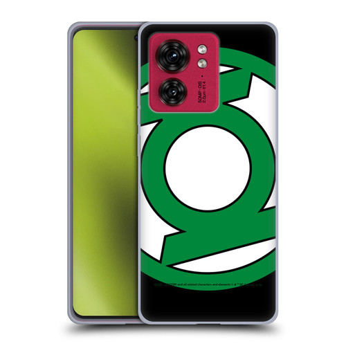 Green Lantern DC Comics Logos Oversized Soft Gel Case for Motorola Moto Edge 40