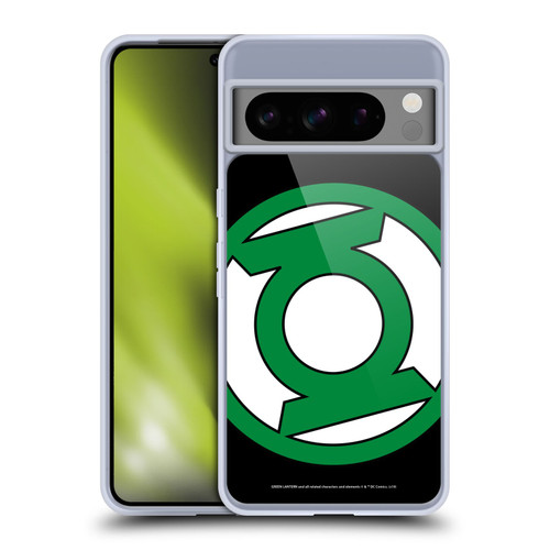 Green Lantern DC Comics Logos Oversized Soft Gel Case for Google Pixel 8 Pro
