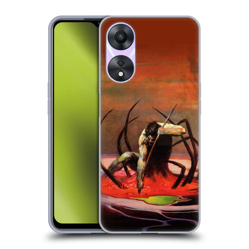 Frank Frazetta Fantasy The Spider King Soft Gel Case for OPPO A78 4G