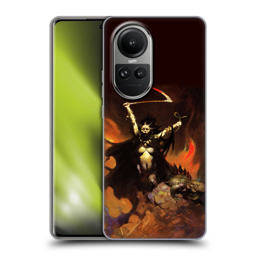 Frank Frazetta Fantasy Woman With A Scythe Soft Gel Case for OPPO Reno10 5G / Reno10 Pro 5G