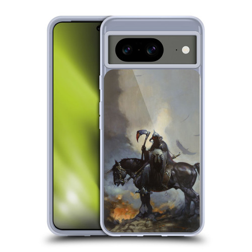 Frank Frazetta Medieval Fantasy Death Dealer Soft Gel Case for Google Pixel 8