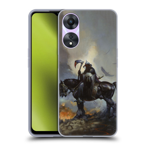 Frank Frazetta Medieval Fantasy Death Dealer Soft Gel Case for OPPO A78 4G