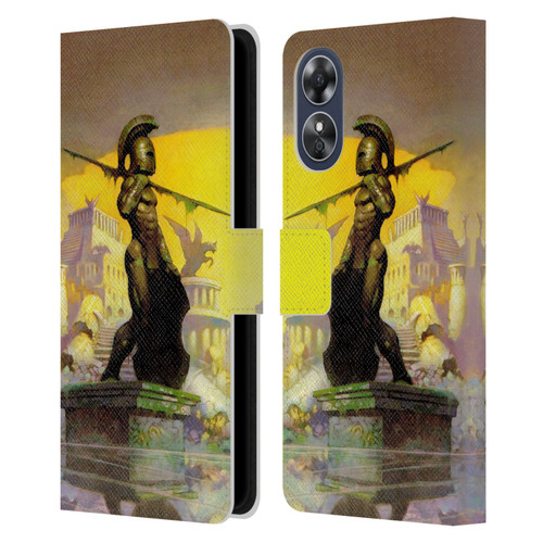Frank Frazetta Fantasy Atlantis Leather Book Wallet Case Cover For OPPO A17