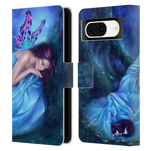 Rachel Anderson Fairies Serenity Leather Book Wallet Case Cover For Google Pixel 8