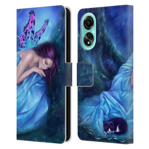 Rachel Anderson Fairies Serenity Leather Book Wallet Case Cover For OPPO A78 4G