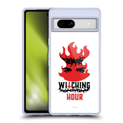 Chilling Adventures of Sabrina Graphics Witching Hour Soft Gel Case for Google Pixel 7a