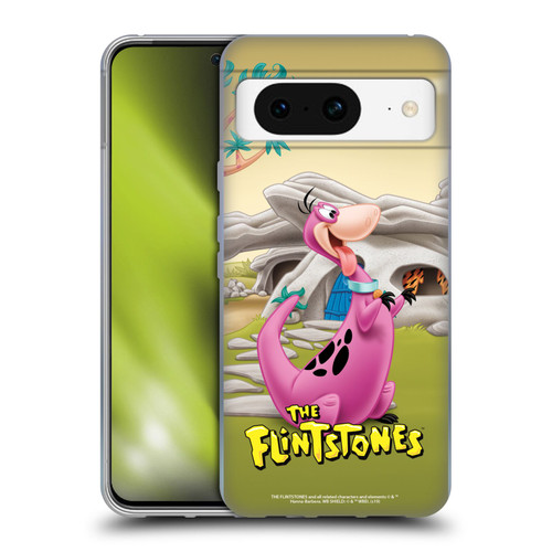 The Flintstones Characters Dino Soft Gel Case for Google Pixel 8