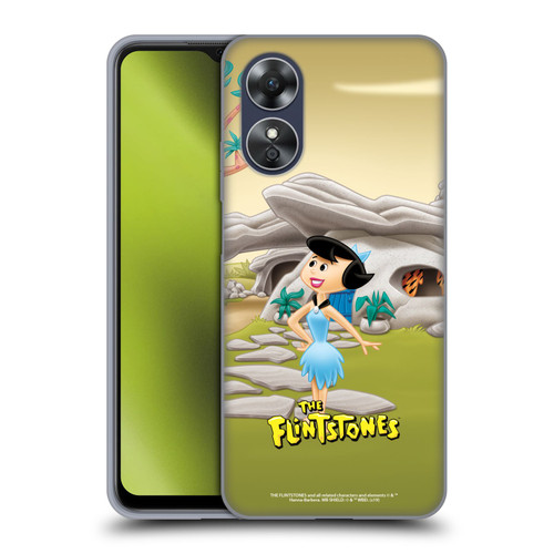 The Flintstones Characters Betty Rubble Soft Gel Case for OPPO A17