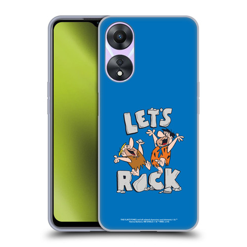 The Flintstones Graphics Fred And Barney Soft Gel Case for OPPO A78 4G