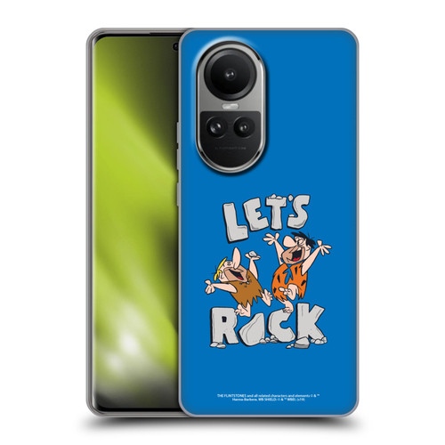 The Flintstones Graphics Fred And Barney Soft Gel Case for OPPO Reno10 5G / Reno10 Pro 5G