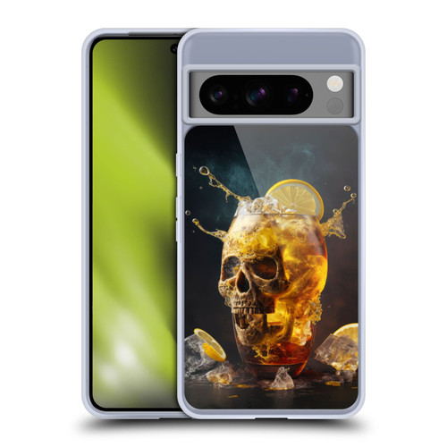 Spacescapes Cocktails Long Island Ice Tea Soft Gel Case for Google Pixel 8 Pro