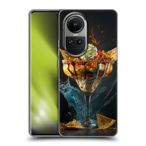 Spacescapes Cocktails Nacho Martini Soft Gel Case for OPPO Reno10 5G / Reno10 Pro 5G