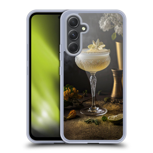 Spacescapes Cocktails Summertime, Margarita Soft Gel Case for Samsung Galaxy A54 5G