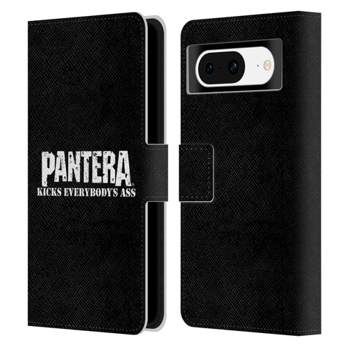 Pantera Art Kicks Leather Book Wallet Case Cover For Google Pixel 8