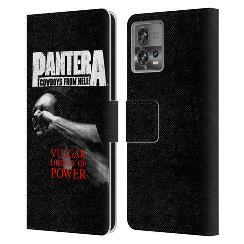 Pantera Art Vulgar Leather Book Wallet Case Cover For Motorola Moto Edge 30 Fusion