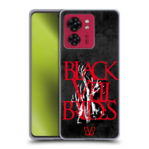 Black Veil Brides Band Art Zombie Hands Soft Gel Case for Motorola Moto Edge 40