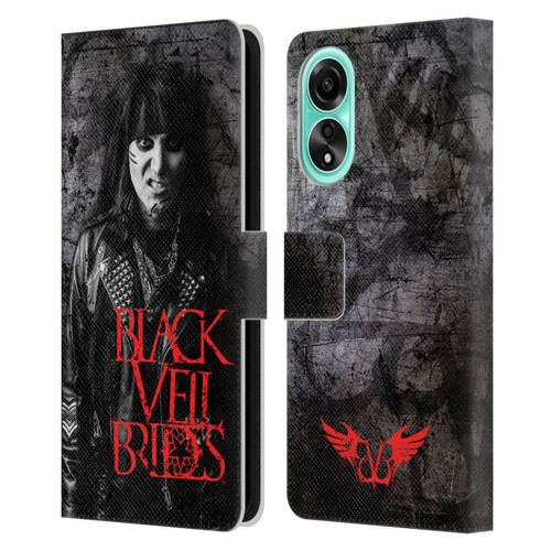 Black Veil Brides Band Members Ashley Leather Book Wallet Case Cover For OPPO A78 5G