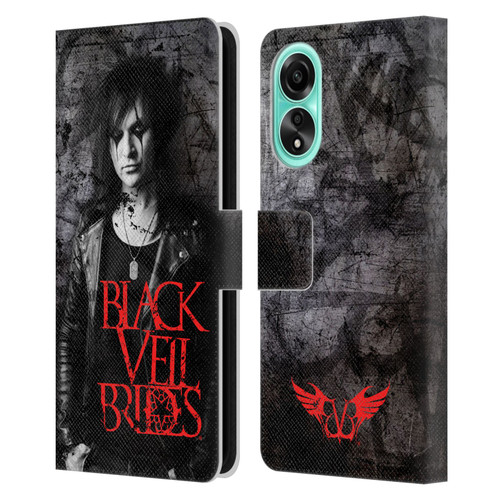 Black Veil Brides Band Members Jinxx Leather Book Wallet Case Cover For OPPO A78 5G