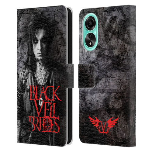 Black Veil Brides Band Members Jake Leather Book Wallet Case Cover For OPPO A78 5G